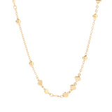 925 Sterling Silver Heart Link Chain Necklace For Women
