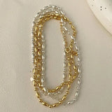925 Sterling Silver Lucky Olive Beads Choker Necklace