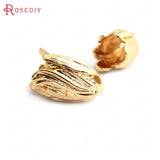 18K Brass Flower Caps Tassel Caps for DIY Jewelry Making