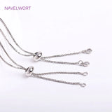 18K Plated 1.0mm Box Chain Bracelet Component