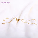 18K Plated 1.0mm Box Chain Bracelet Component