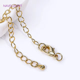 18K Plated Jewelry Extender Chain, 6.6cm Tail Chain with Lobster Clasps