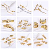 18K Plated Jewelry Extender Chain, 6.6cm Tail Chain with Lobster Clasps