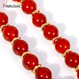 18K Plated Brass Spacer Beads for Jewelry Making Supplies