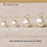 18K Plated Brass Pearl Pendant Bails Connectors DIY Jewelry Making Supplies