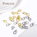 18K Plated Brass Pearl Pendant Bails Connectors DIY Jewelry Making Supplies