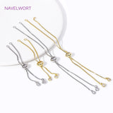 18K Plated Chain Extender with Silicone Beads for Jewelry Making
