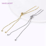 18K Plated Chain Extender with Silicone Beads for Jewelry Making
