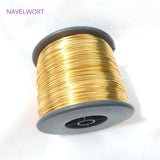 18K Plated Copper Wire for Jewelry Making DIY Crafts