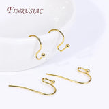 18K Plated Ear Wire for DIY Jewelry Making