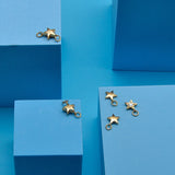 18K Plated Brass Magnet Clasp Heart Star Closure
