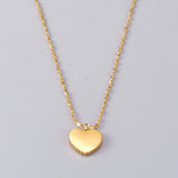 Heart-shaped Shell Starry Necklace 18K Plated for Women