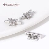 18K Plated Zircon Separators for DIY Beading Jewelry