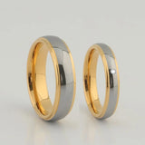 18K Plated Couples Rings Set Wedding Band Engagement Western Jewelry