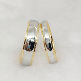 18K Plated Couples Rings Set Wedding Band Engagement Western Jewelry