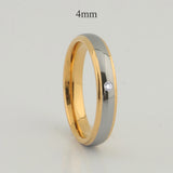 18K Plated Couples Rings Set Wedding Band Engagement Western Jewelry