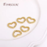 18K Plated Carabiner Spring Clasps Push Gate Lock Jewelry Clasp