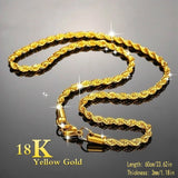 18K Plated Religious Pendant Necklace Stainless Steel Chain