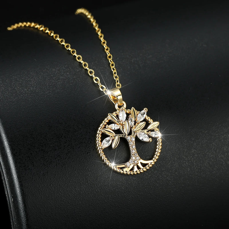 Tree of Life Pendant Necklace for Women