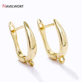 18K Plated Shvenzy Earwire Earring Clasps Findings For Earring Making