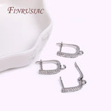 18K Plated Zircon Earwires for Earring DIY