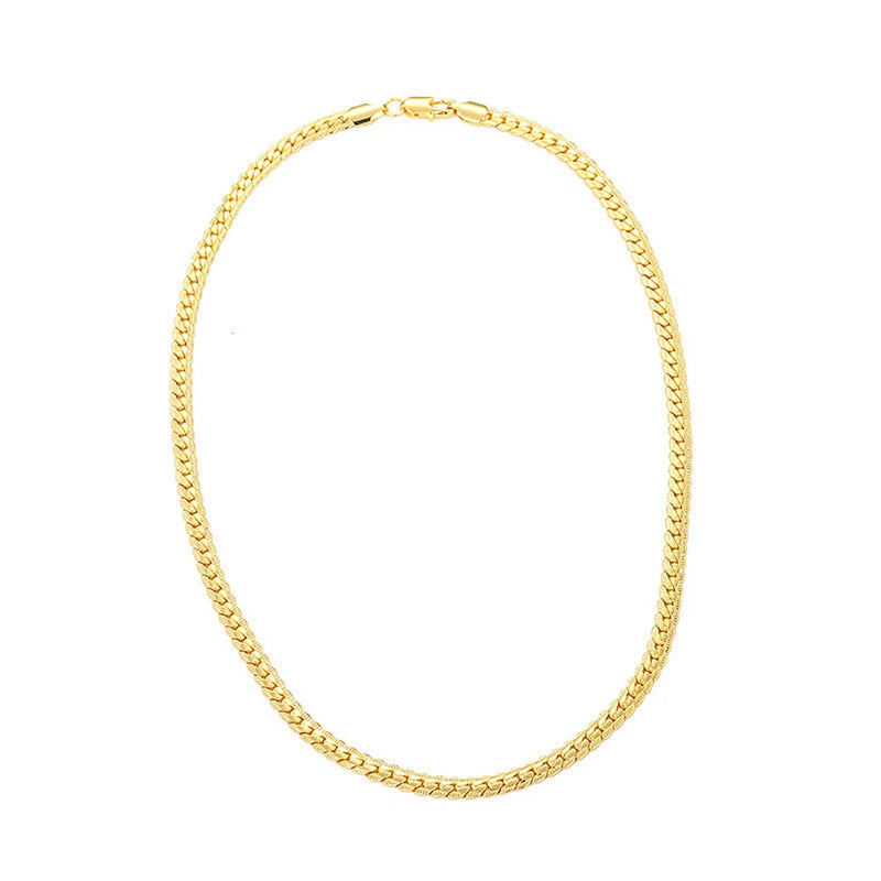 18K Sterling Silver Necklace Plated Wedding Jewelry