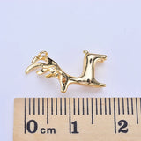 18K Color-Preserving Bracelet Necklace Deer Charms Pendants DIY Jewelry Making