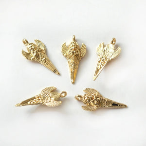 18K Real Filled Color-Preserving Bracelet Necklace Fairy Charms DIY Jewelry