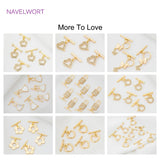 18K Plated Zircon OT Buckle Toggle Clasps DIY Jewelry Accessories