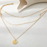 18K Plated Waterproof Freshwater Pearl Necklace