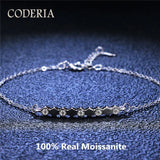 18K Silver Bracelet with 0.5ct Moissanite Diamonds