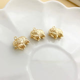 18K Elephant Pendant DIY National Wind Jewelry Hand Accessory