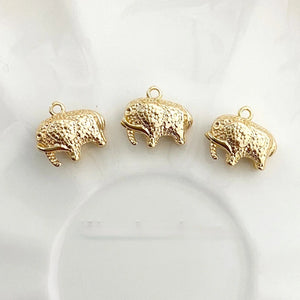 18K Elephant Pendant DIY National Wind Jewelry Hand Accessory