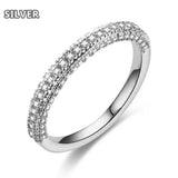 18K Gold/Silver Ring with Diamonds, Party and Engagement Jewelry