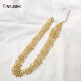 18K Plated Necklace Chain 1.4mm - Lobster Clasp