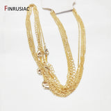 18K Plated Necklace Chain 1.4mm - Lobster Clasp