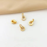 18K Bag Necklace Pendant DIY Jewelry Material Set