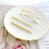 18K Bag with Hole Word Clip for Hairpin DIY Hair Accessories