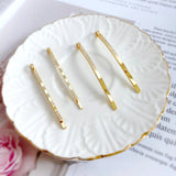18K Bag with Hole Word Clip for Hairpin DIY Hair Accessories