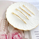 18K Bag with Hole Word Clip for Hairpin DIY Hair Accessories