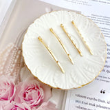 18K Bag with Hole Word Clip for Hairpin DIY Hair Accessories