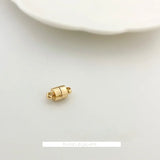18K Gold-Clad Magnet Clasp Necklace Bracelet Anklet