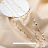18K Gold-Coated Copper Chain for DIY Necklace and Bracelet