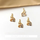 18K Zircon Marine Accessories DIY Necklace Bracelet Earrings