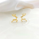 18K Elk Pendant DIY Earrings Necklace Jewelry Bracelet Accessories