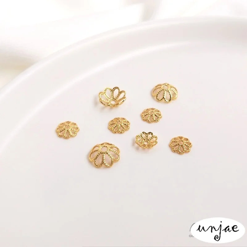 18K Wrapped Bracelet Flower Holder DIY Jewelry Accessories