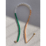 18KGF Freshwater Pearl Stone Choker Necklace