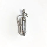 18KGP Fire Extinguisher Locket Cage Pendant Finding