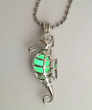 18KGP Sea Horse Cage Locket Pendant for DIY Jewellery