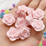 18MM Colorful Rose Beads for DIY Mobile Phone Bracelet Necklace Making